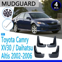 mudguard for toyota camry xv30 xv 30 2002 2003 2004 2005 2006 car accessories mudflap fender auto replacement parts