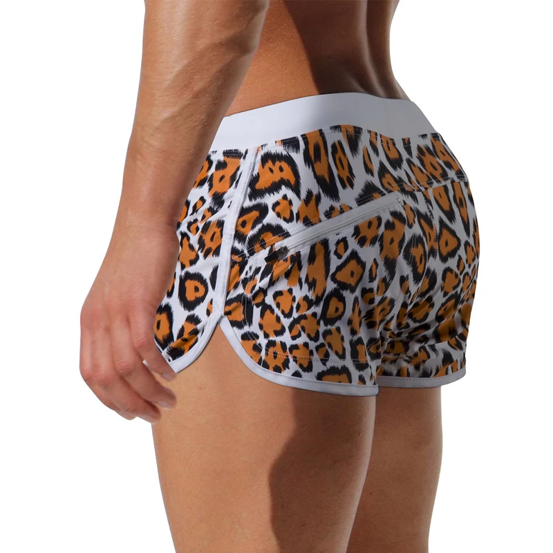 Купальник AM14 мужской с принтом пикантные пляжные шорты боксеры купальник