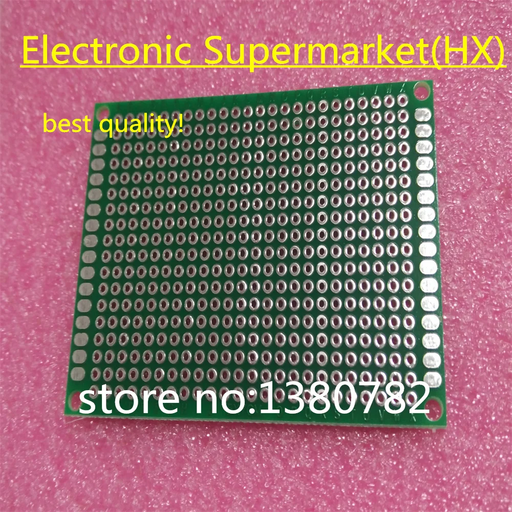 Placa de circuito impreso Universal, 50 unidades/5x7 cm, 5x7 cm, prototipo de doble cara, Diy, envío gratis