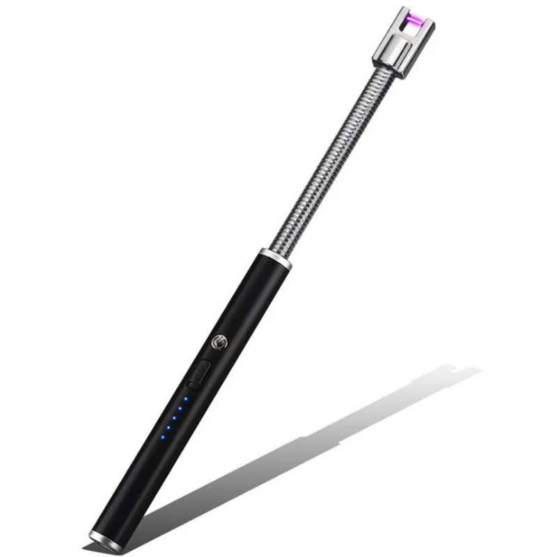 Перезаряжаемая кухонная зажигалка для свечей с длинной ручкой электрическая