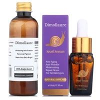 dimollaure 30g pure kojic acid whitening cream snail hyaluronic acid serum removal acne scar pigmentt melanin moisturizing