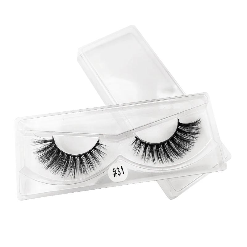 10/20/30/40/100 pairs bulk fluffy wispy false eyelashes wholesale 3d mink lashes reusable hand made natural eyelash faux cilios | Красота и