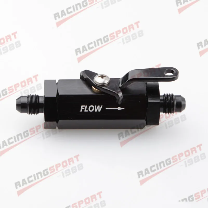 

AN16 16AN -16 AN Shut Off Valve Aluminum Alloys Fitting Adapter Black