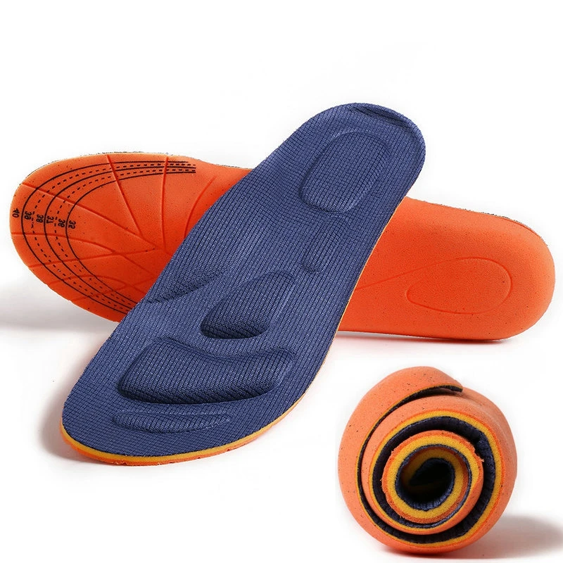 Sports Insole 3D Memory Foam Orthotics Arch Support Shoes Insoles Man Women Flat Feet Pad Stretch Running Breathable Insoles