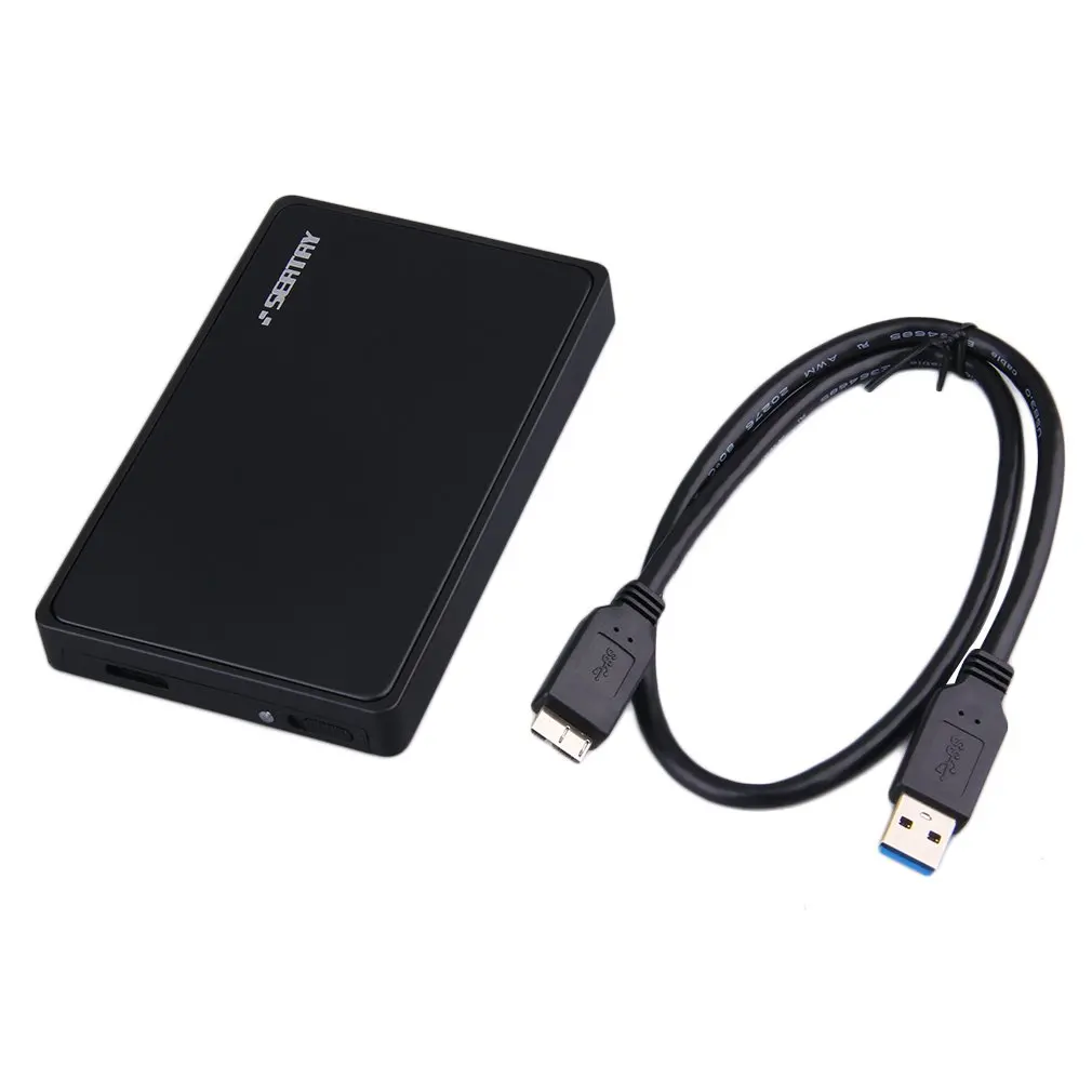 SEATRY SATA 2 5 дюймов USB 3 0 HDD жесткий диск Внешний корпус коробка Plug & Play светодиодный