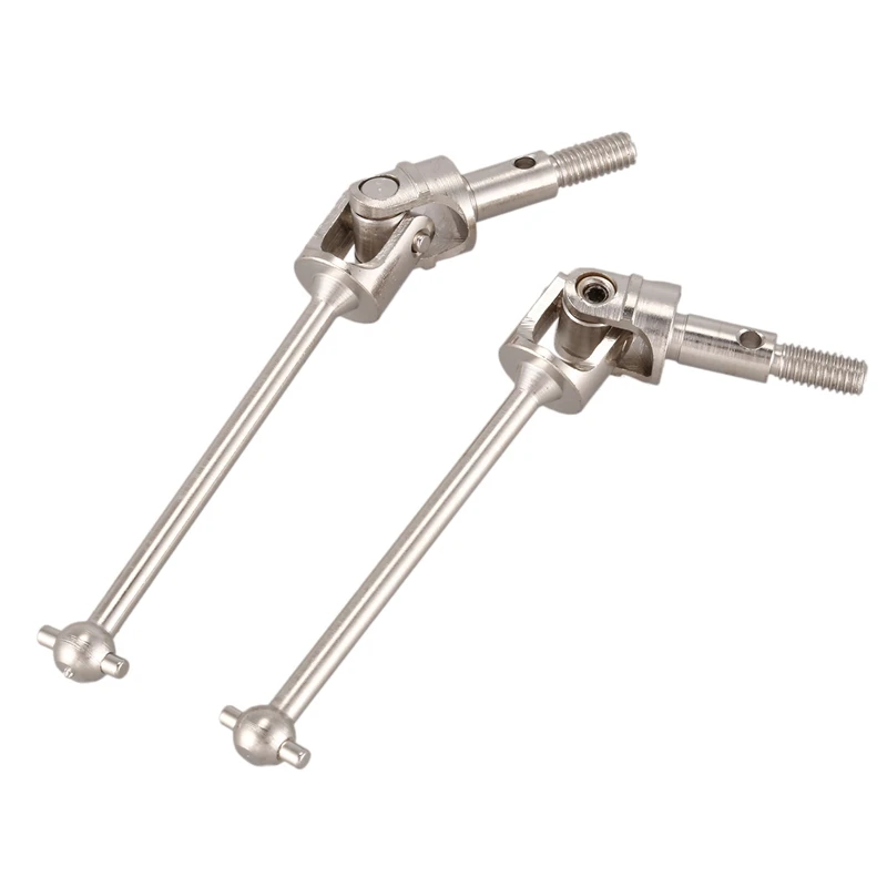 

2 Set RC Car Part: 1 Set Rear Axle Rear Gearbox & 1 Set Aluminum Universal Drive Joint Shaft