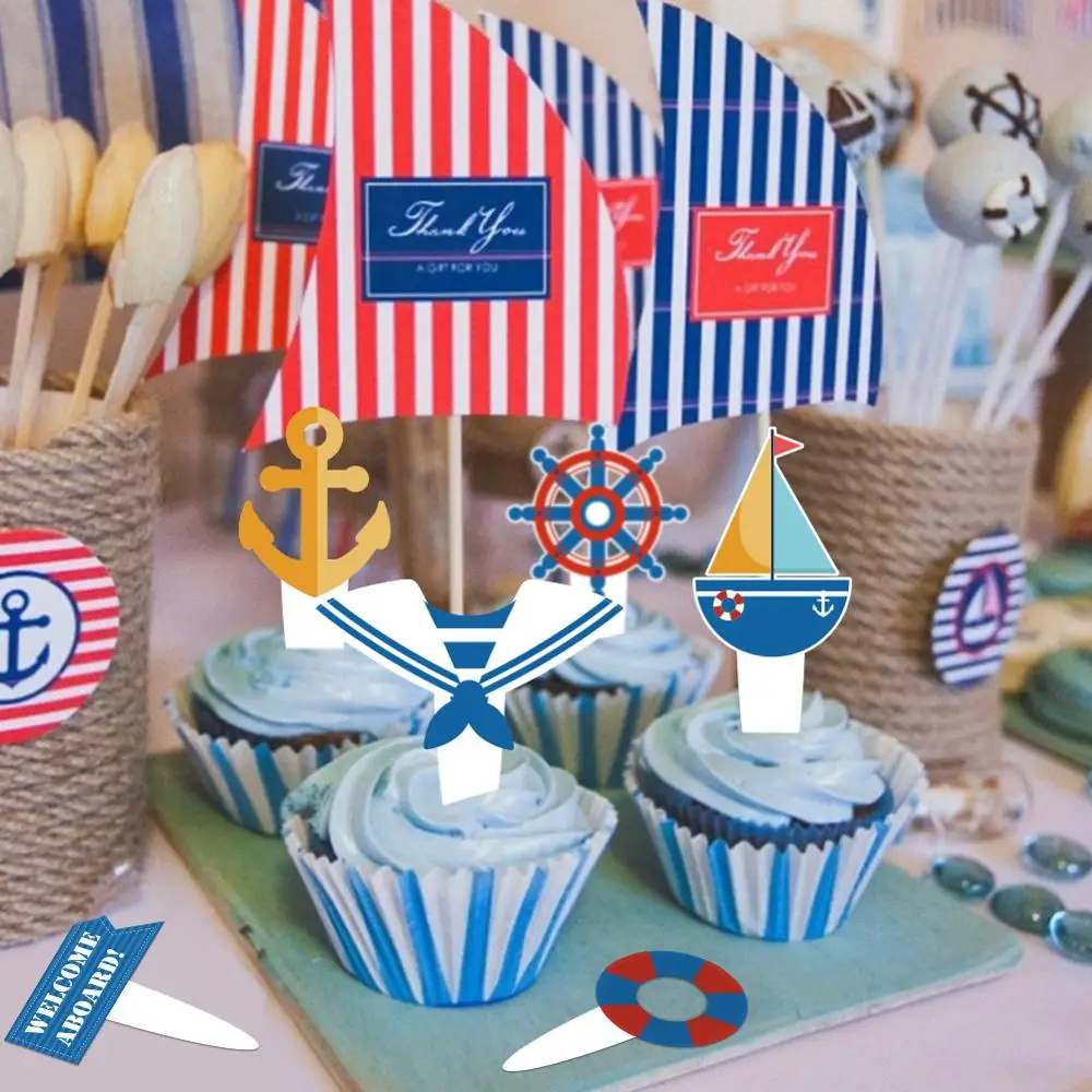 Морской реквизит для Фотокабины 21 шт. морской матрос украшения первого дня