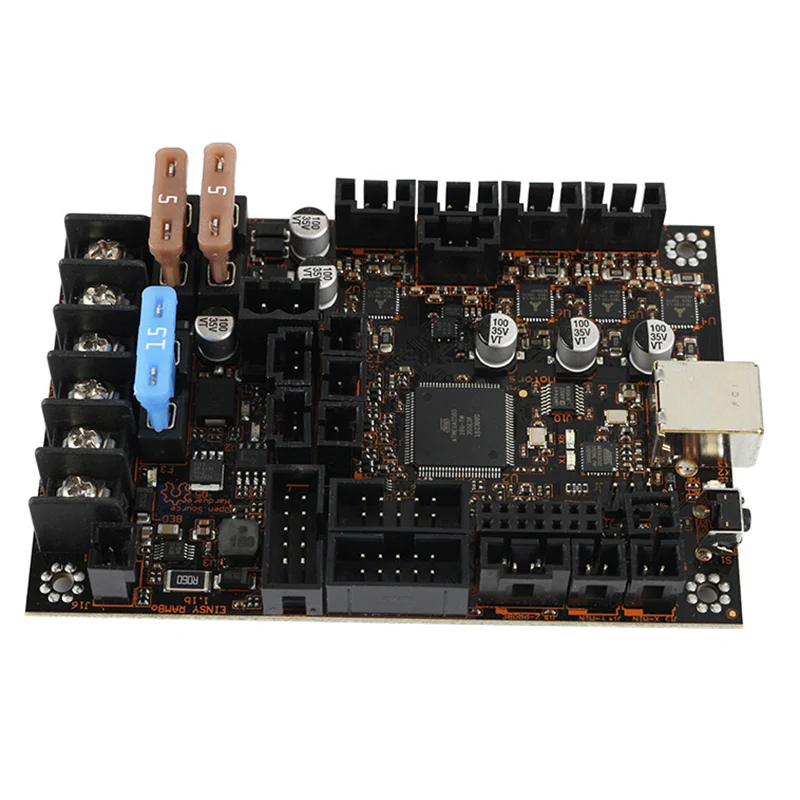 Материнская плата TMC2130 шаговые драйверы для 3D принтера Prusa i3 MK3/3S Einsy Rambo1.1b 4