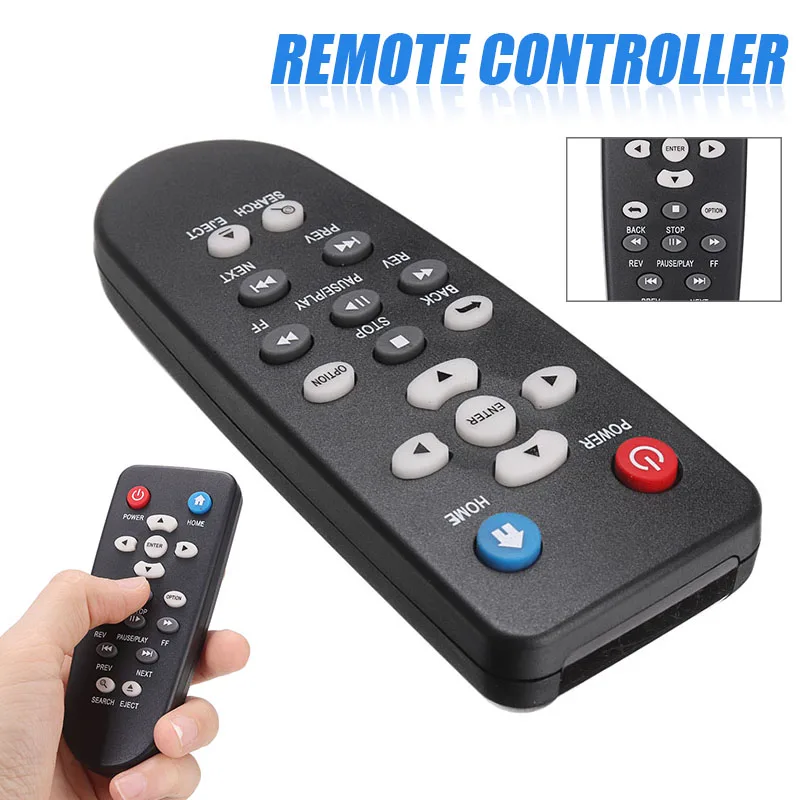 Сменный пульт дистанционного управления для WD TV Mini Live Plus медиаплеер WDBABZ0010BBK