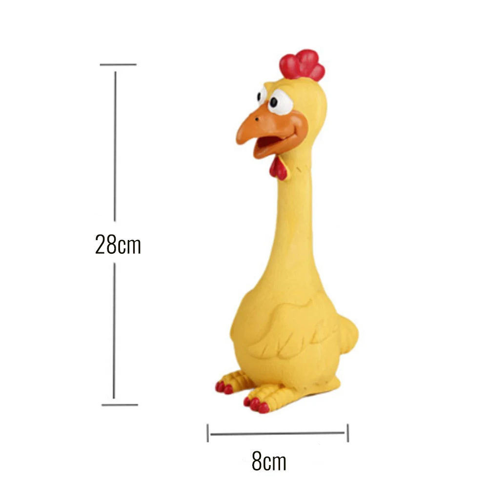Питомец собаки пищащая игрушка для собак чистка зубов милый кричащий курица