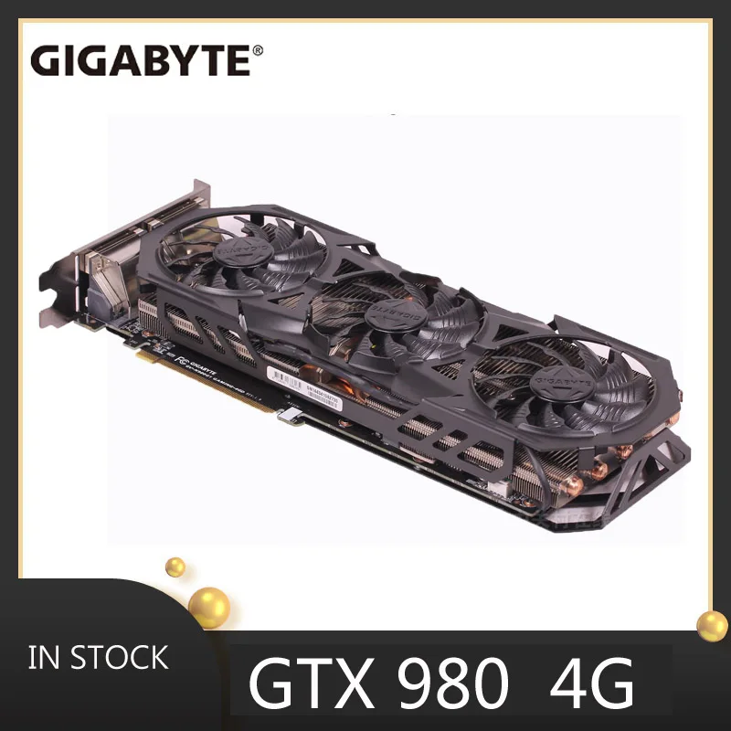 

Gigabyte graphics card gpu nvidia geforce GTX 980 4gb d5 card card computer game