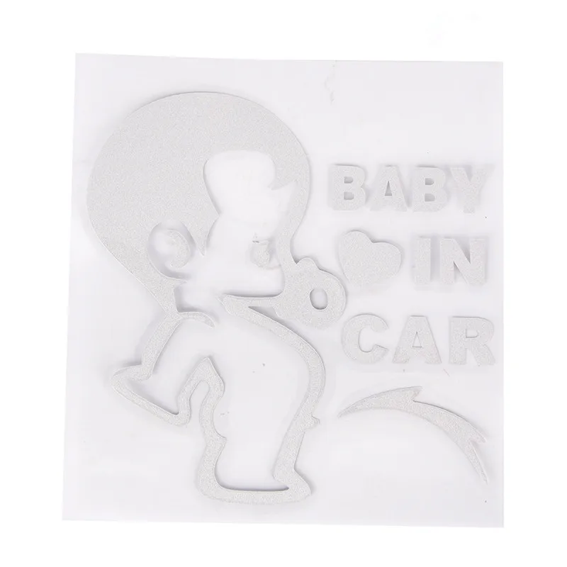 Милая Виниловая наклейка для детей мальчиков малышей в машине на доске горячая