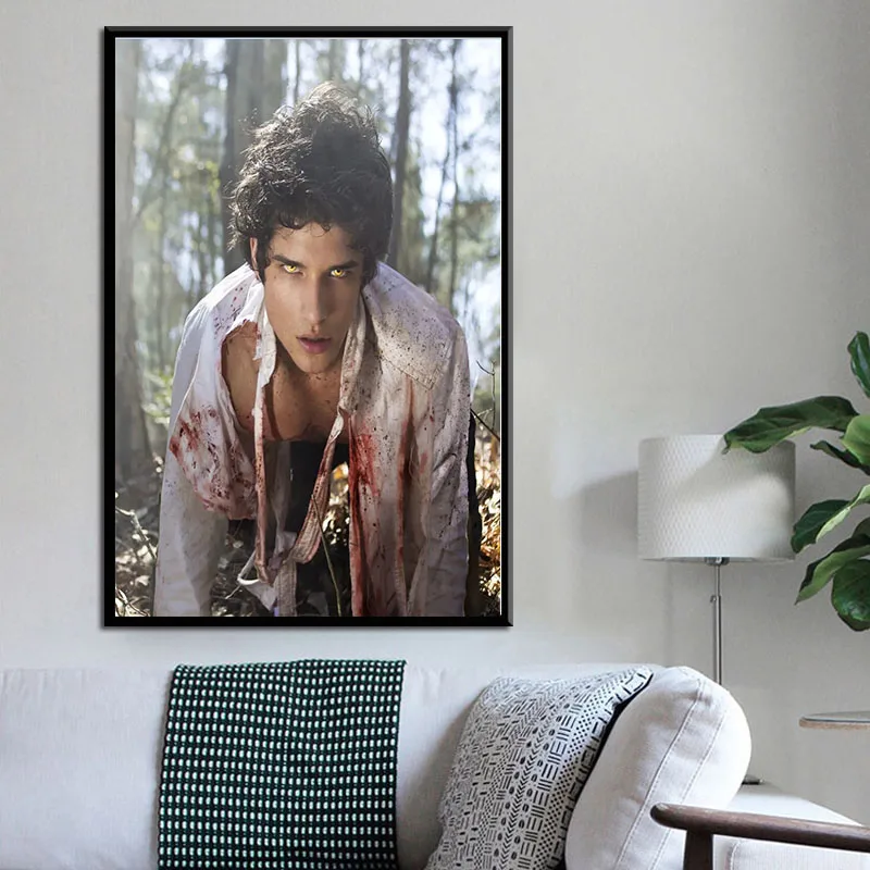 Постер из фильма волк для подростков Настенная картина по телевизору на холсте