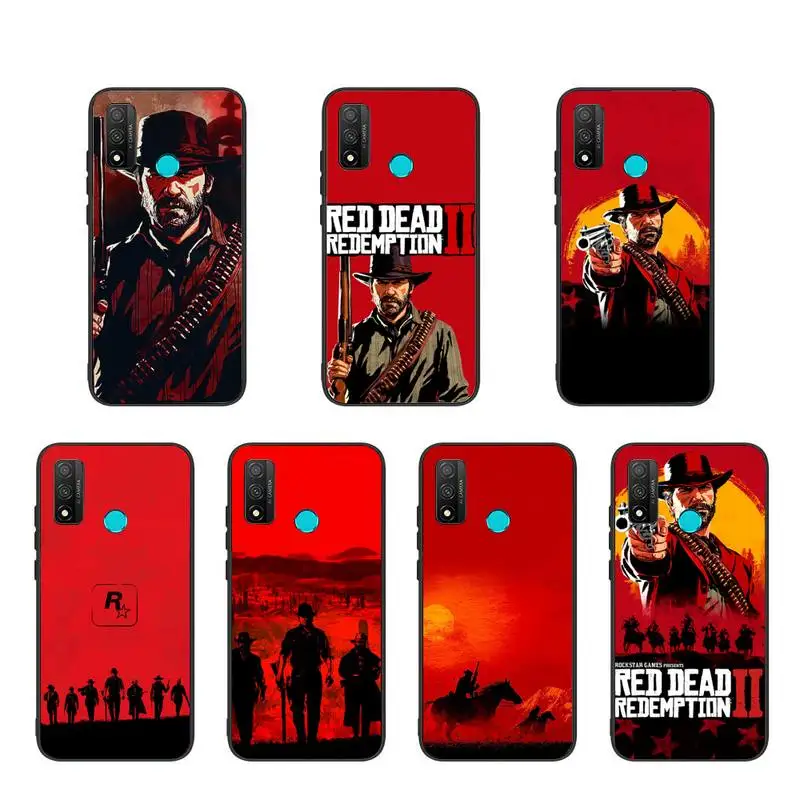 

Hot Red Dead Redemption Phone Case For Huawei Honor 8X 9 10i V9 V10 V20 V30 Pro Lite PLAY Cover Coque