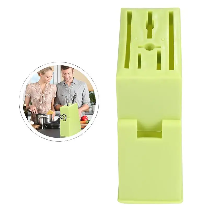 Полезный держатель пластиковых ножей креативный органайзер для хранения полка