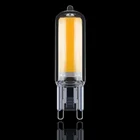 Суперъяркая светодиодная лампочка G9, стеклянная лампа холодного и теплого белого света с постоянной мощностью, LED светильник ing G9 с COB лампочками, 6 Вт, 9 Вт, 12 Вт, 220 В