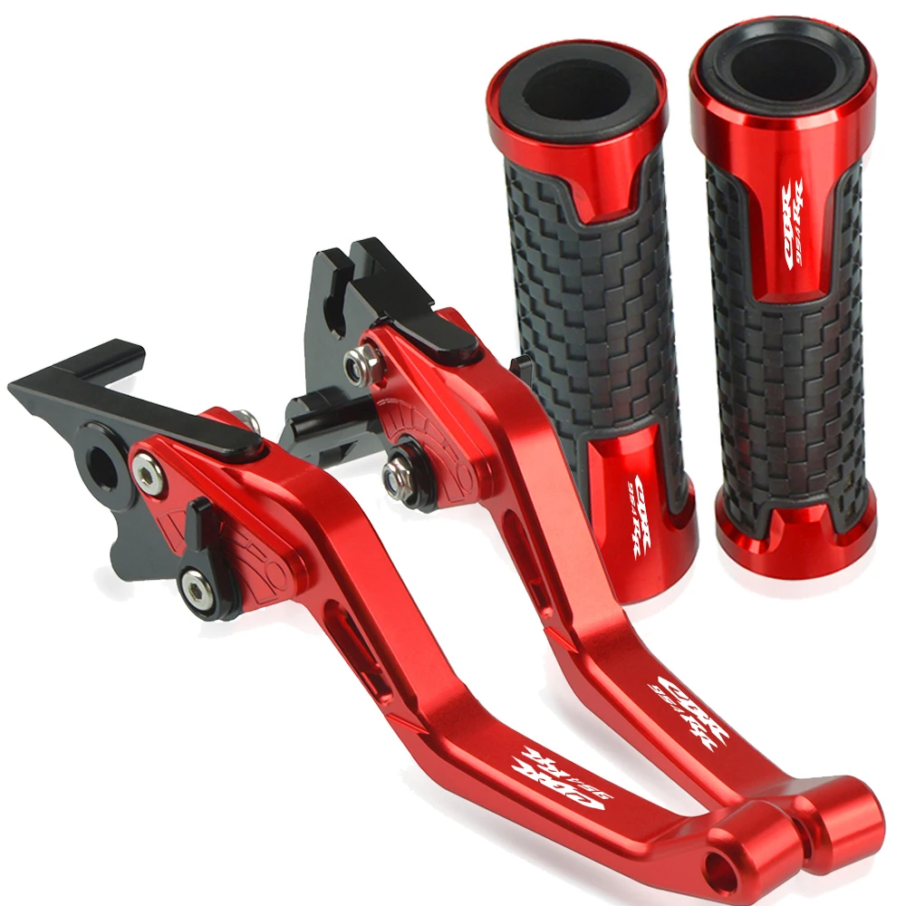 

Motorcycle Accessories CNC Brake Clutch Lever Handlebar knobs Handle Hand Grips For Honda CBR954RR CBR954 RR CBR 954RR 2002 2003