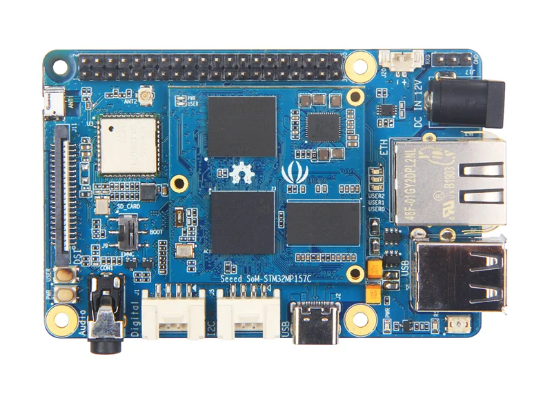 Плата ODYSSEY-STM32MP157 процессор USB Core Cortex-A7 Wi-Fi/Ble | Компьютеры и офис