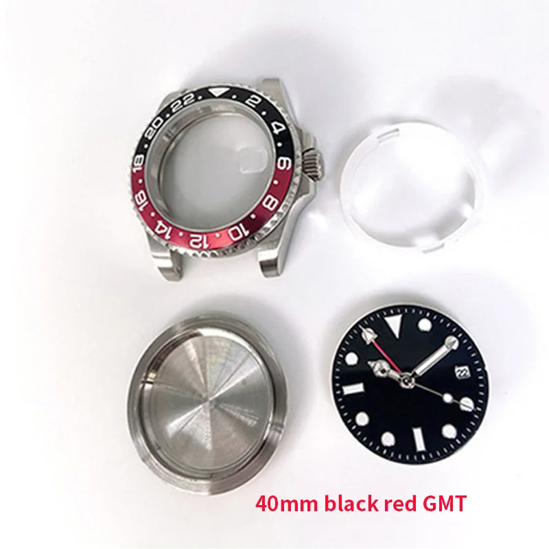 Аксессуары для часов чехол и набор циферблата GMT из нержавеющей стали 40 мм ETA 2836