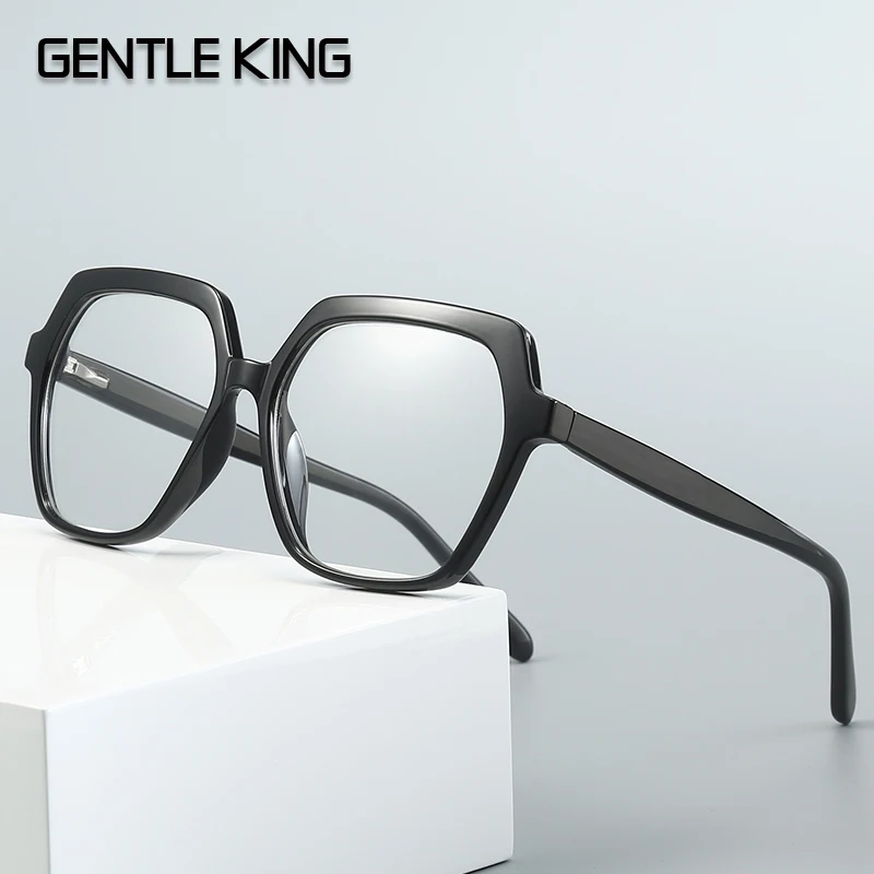 

GENTLE KING TR90 glasses frame men myopia Prescription computer spectacle frames women Ultra light square eyeglasses frames