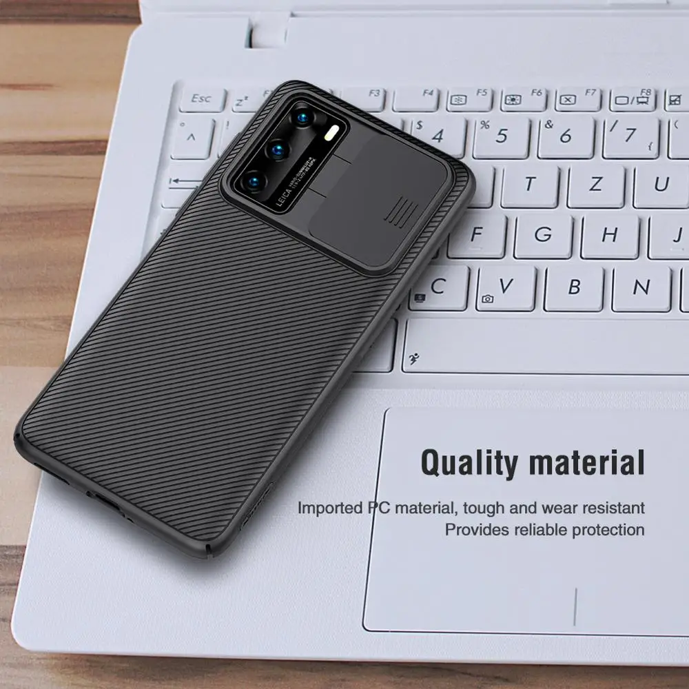 Camera Protection Case For Huawei P50 Pro /P40 Pro /plus NILLKIN Slide Protect Cover Lens Protection Case For Huawei P50 Pro