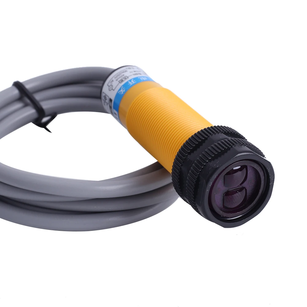 

AC90V-250V Infrared Distance Detector 500mA 30cm Photoelectric Switch Controller NC Output Proximity Switch Infrared Sensor