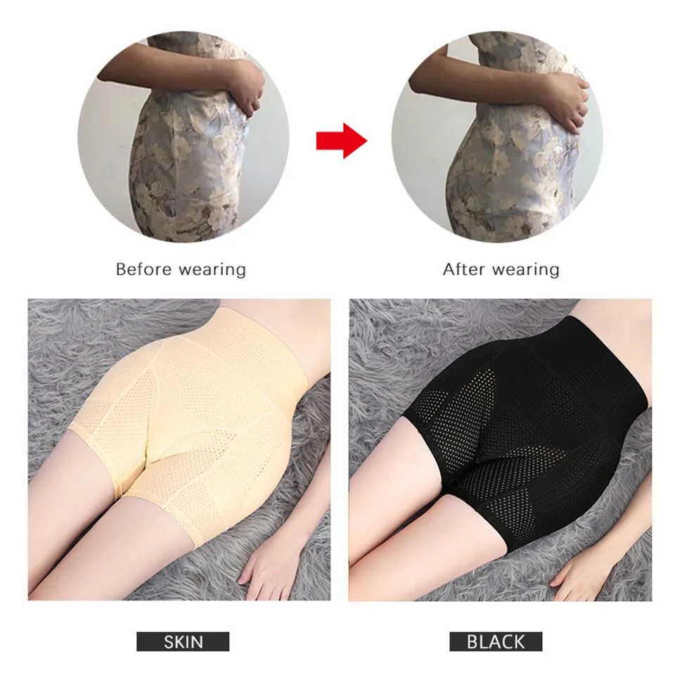 thong shapewear Shapewear High Waist Panties Butt Lifter Pad Foam Hip Enhancer Underpants Fake Buttock Female Body Sexy Women's Underwear maidenform shapewear