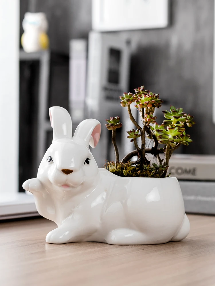 Цветочный горшок в скандинавском стиле креативный мясистый микро ландшафтный