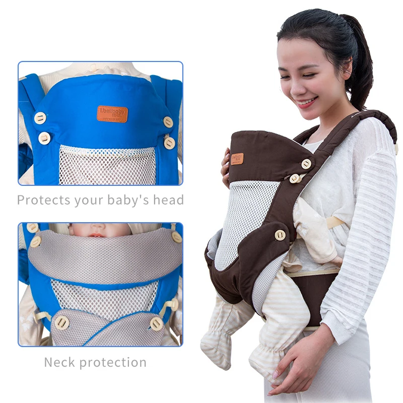 Ibelibaby Рюкзаки кенгуру Manduca Baby слинг нового дизайна для детей ясельного возраста