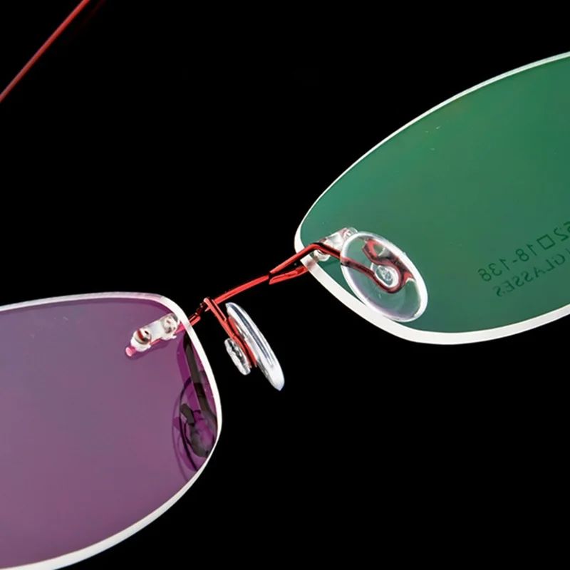 Очки для чтения без оправы SUMONDY SPH от 0 до + 6 мужские и женские очки из титанового