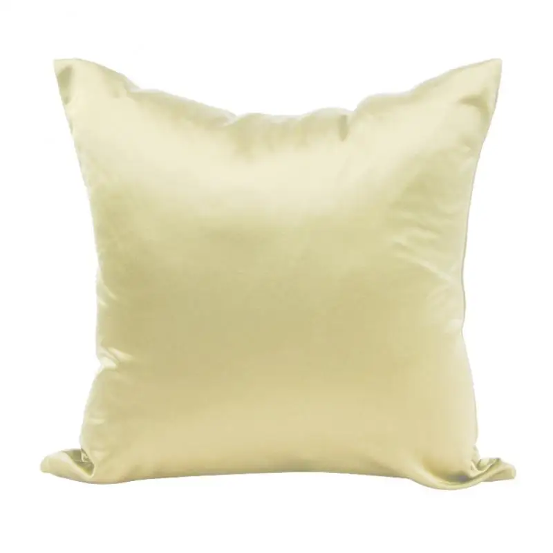 Домашняя декоративная сатиновая шелковая Мягкая Наволочка высокого качества