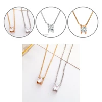 trendy wedding necklace luxury lightweight bridal pendant clavicle necklace choker necklace women necklace