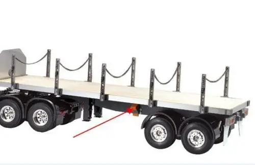 

1 Pair Rubber Chock for Hercules 1/14 RC Tamiye Tractor Truck TH01349-SMT4