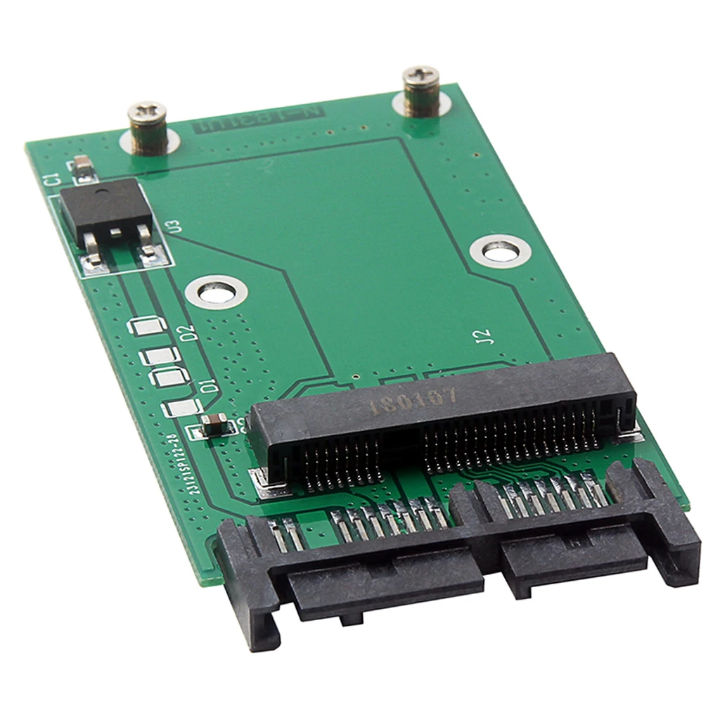 MSATA SSD до 1 8 дюймов 16pin Micro SATA адаптер карты для компьютеров ПК | Компьютеры и офис