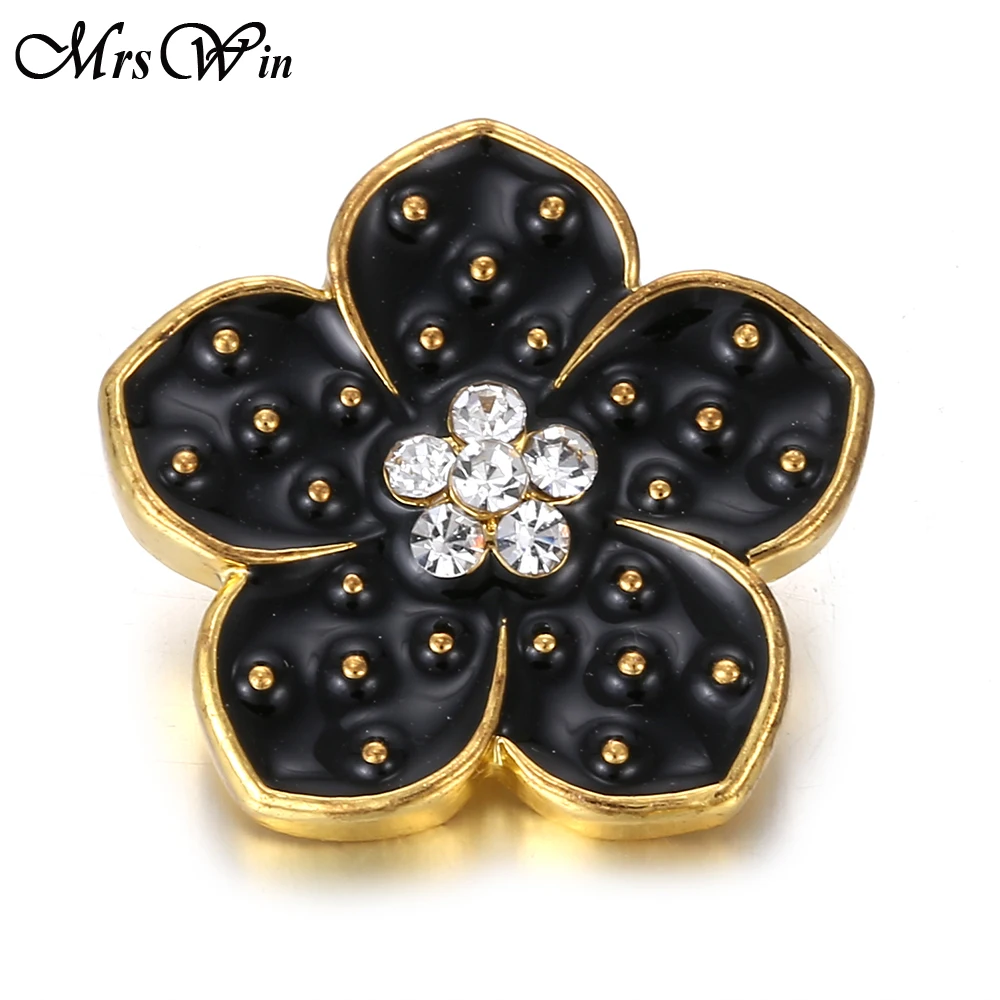 6 шт./лот новые золотые ювелирные изделия винтажный цветок 18 мм металлическая