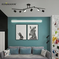 creative modern led chandelier lights for living roombedroom kitchen indoor lighting bar decoration suspension light fixtures