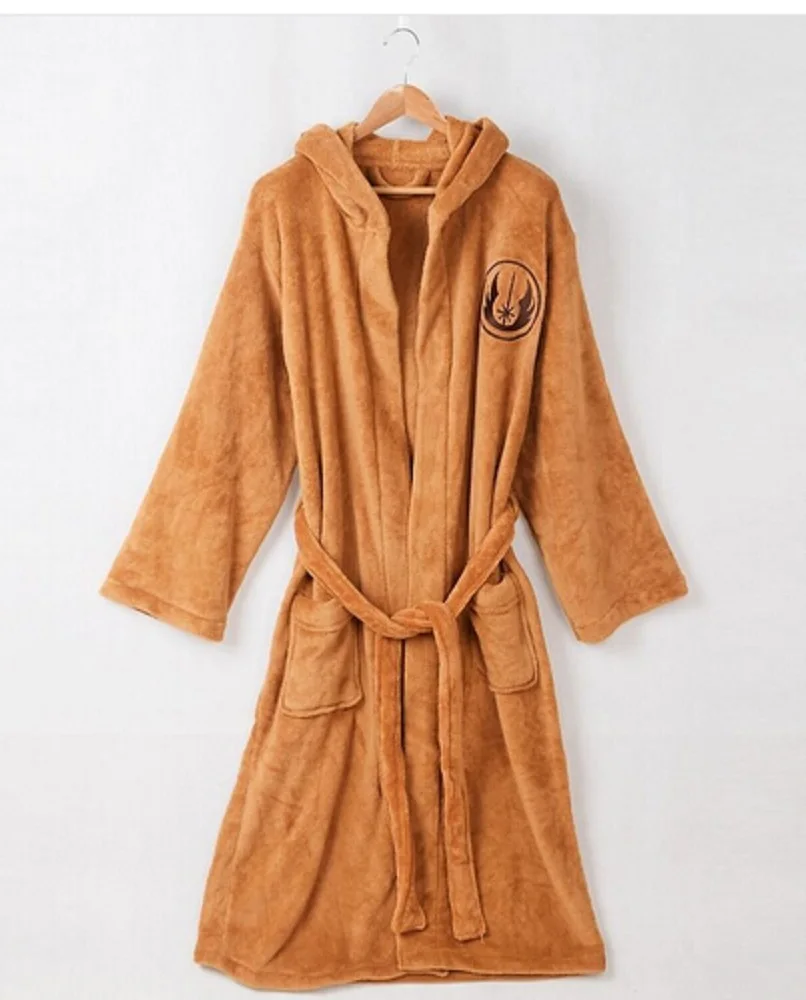 Халат для взрослых с капюшоном из кораллового флиса Дартом Вейдером и