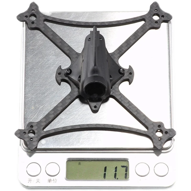 HGLRC Petrel 120X Carbon Fiber 3inch Toothpick FPV Racing Frame 2mm/ 3mm Bottom Plate with Canopy for Freestyle DIY - купить по