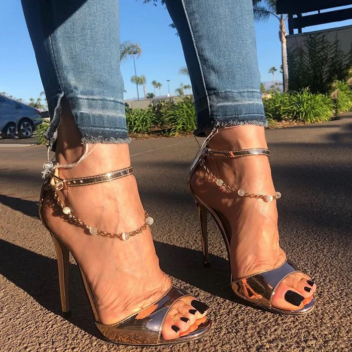 Женские туфли лодочки на высоком каблуке размера плюс летние босоножки тонком