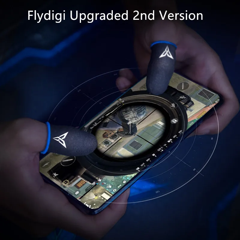 Flydigi обновленная 2-я версия 1 пара улей Sweatproof перчатки мобильный игровой контроллер телефон игровой PUBG Профессиональный палец крышка
