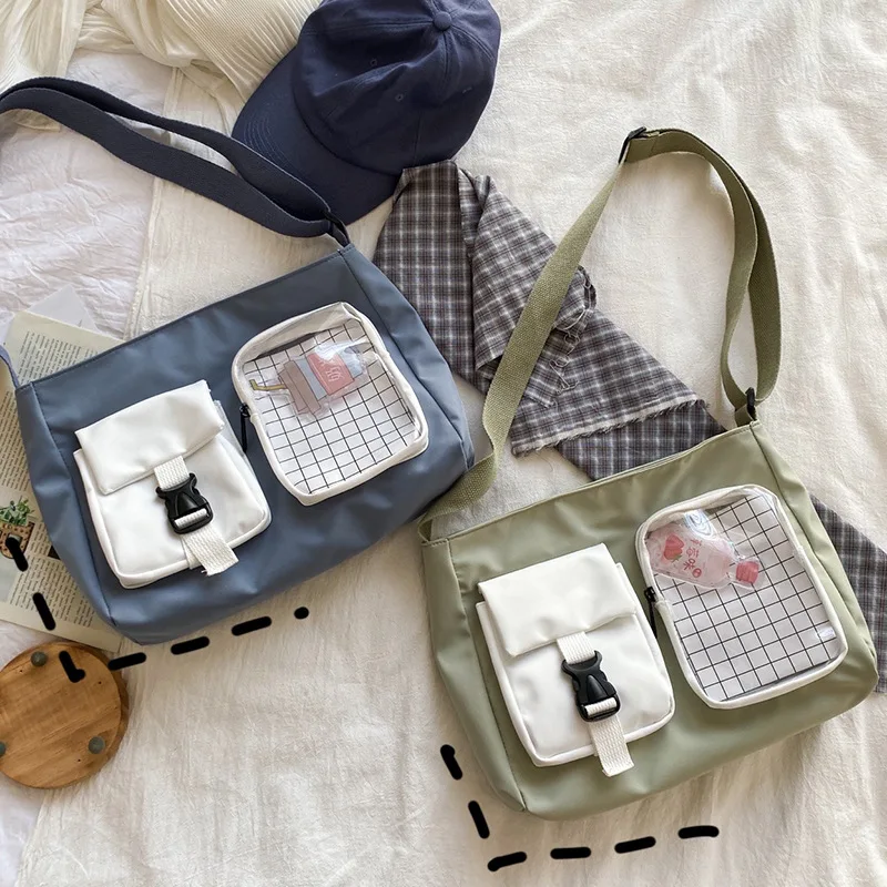 Сумки через плечо для женщин 2020 новые модные женские сумки Мультяшные прозрачные