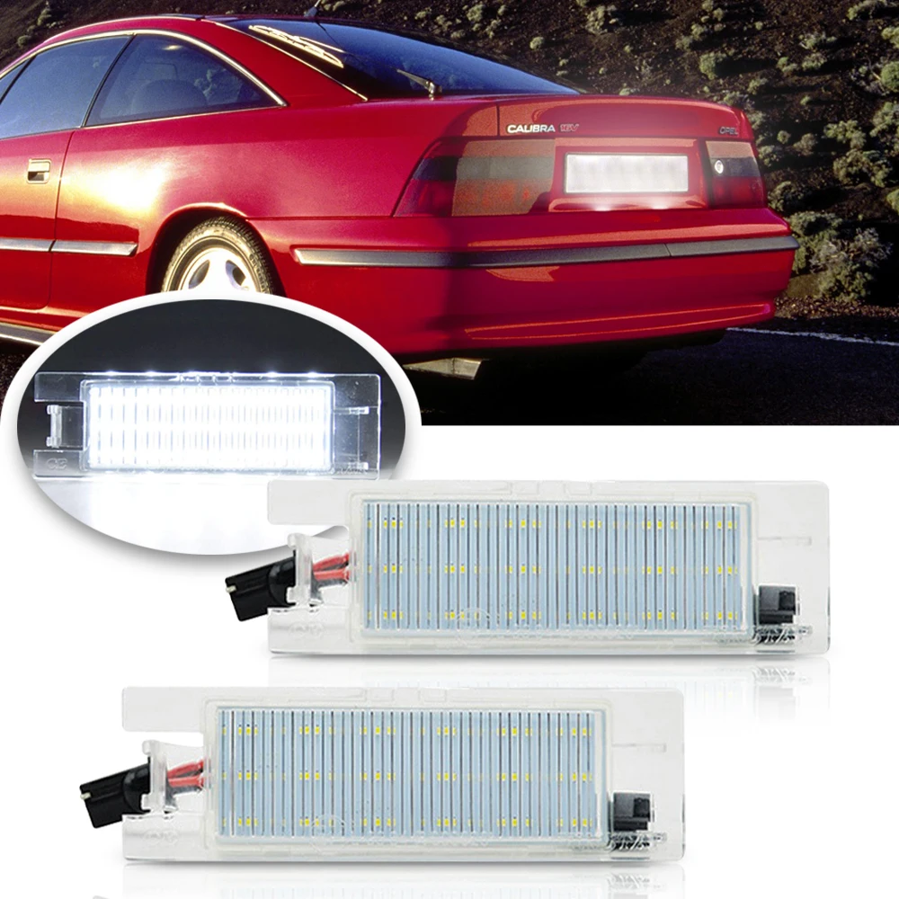 СВЕТОДИОДНЫЕ Лампы Canbus для номерного знака Vauxhall Opel Astra H J Corsa C D Insignia Tigra B Twintop Vectra