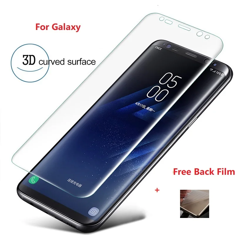 Мягкая защитная пленка из ТПУ для Samsung Galaxy Note 8 9 S10 Plus S10e Lite|Защитные стёкла и