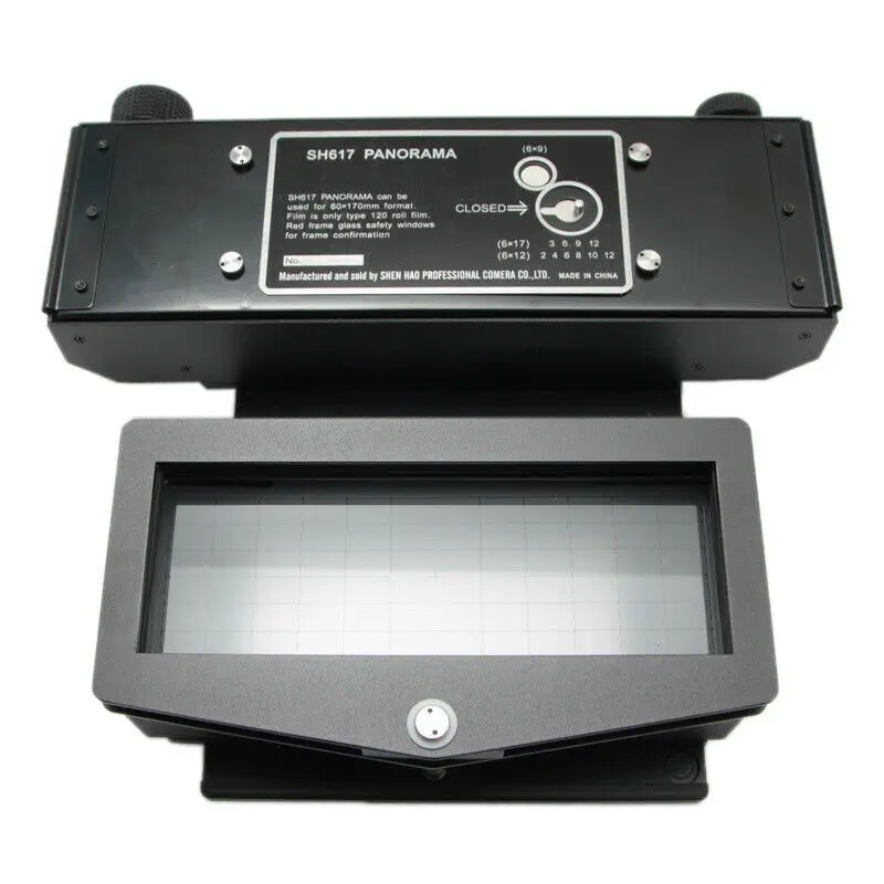 

New Shen Hao SH617 6x17 Panorama Roll Film Back Holder For 4x5 Camera 6x9 6x12