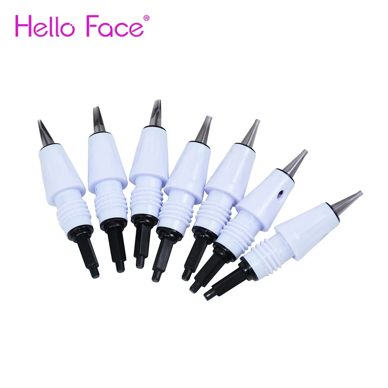 50 шт. мануального татуажа бровей татуировки иглы L1/M1/R3/F5/F7 пму картридж для Artmex V11