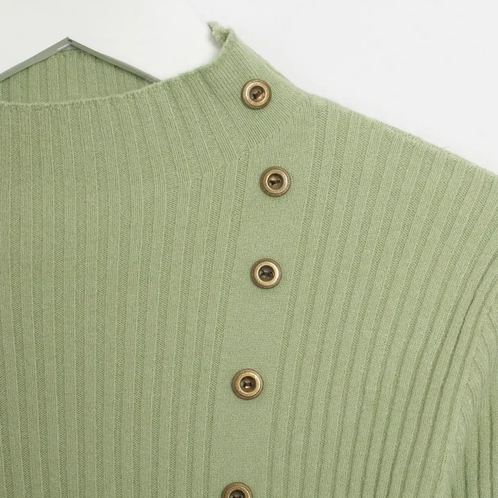 Wixra Women Sweater 2019 Avocado Female Basic Turtleneck Slim Warm Ladies Knitted Sweaters Pull Jumpers Autumn Spring | Женская одежда