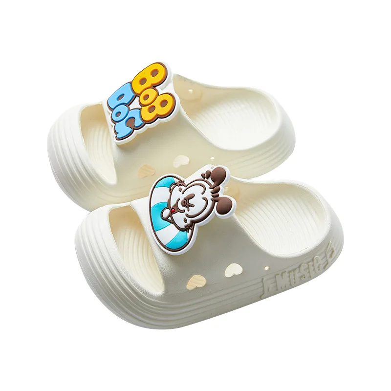 

Children's Slippers Summer Cute Cartoon Boys and Girls Baby Anti-collision Home Bathing Non-slip Lightweight Heels Beach Sandals