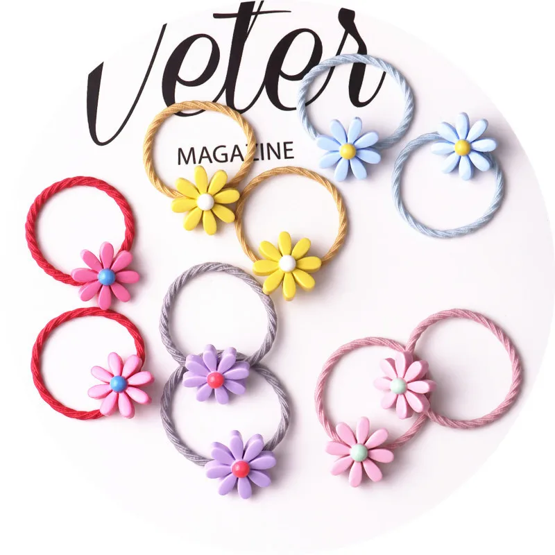 2 шт./лот головные уборы Красивые милые красочные маленькие маргаритки