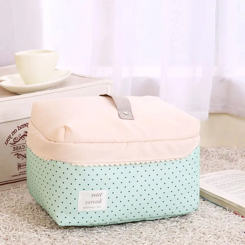 Модная многофункциональная Сумочка косметички для женщин в горошек и полоску с