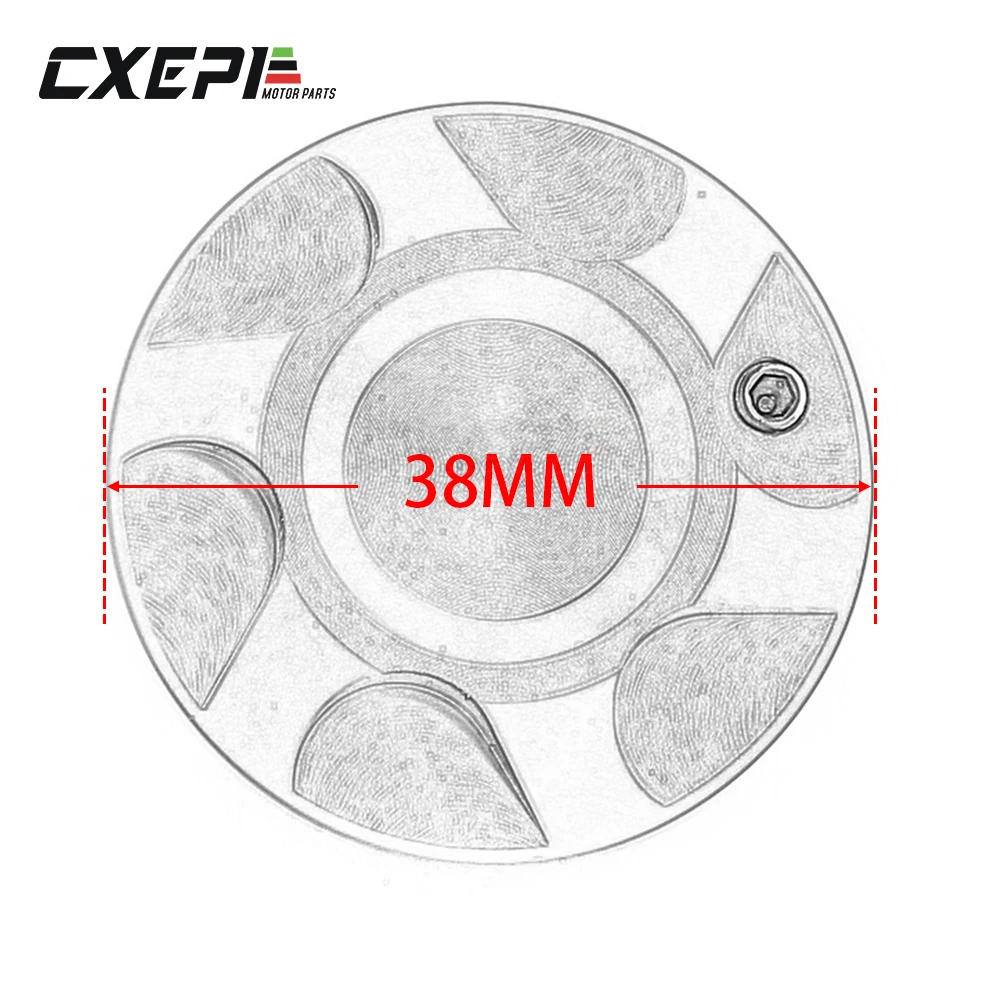 Аксессуары для мотоциклов отверстие рамы вставка крышка резной декоративный